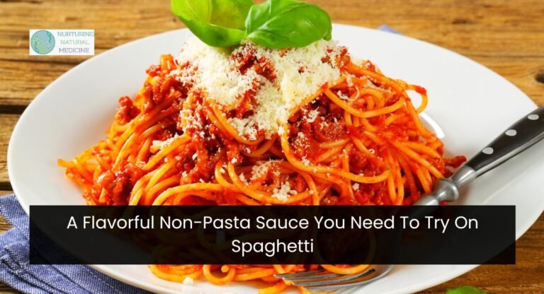 A Flavorful Non-Pasta Sauce You Need To Try On Spaghetti