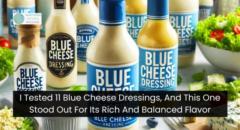 I Tested 11 Blue Cheese Dressings, And This One Stood Out For Its Rich And Balanced Flavor